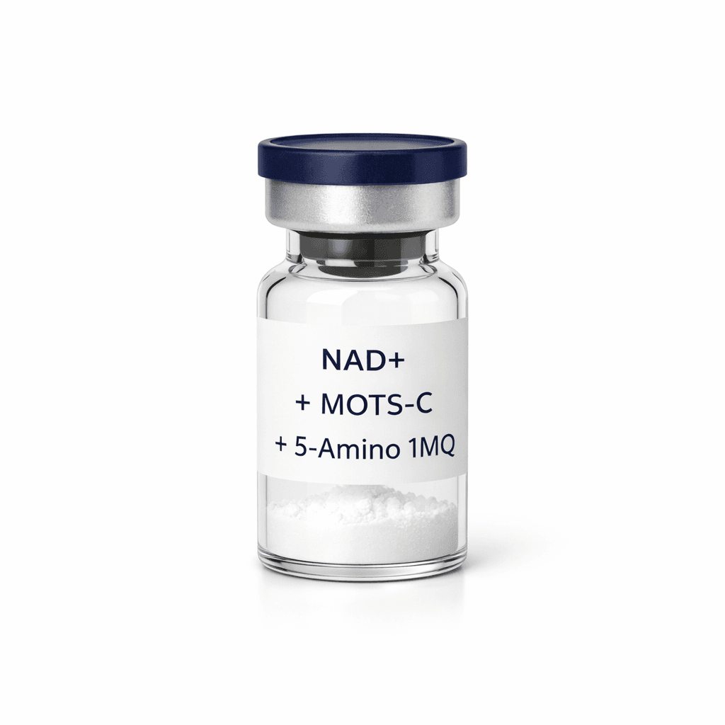 NAD+ + MOTS-C + 5-Amino 1MQ