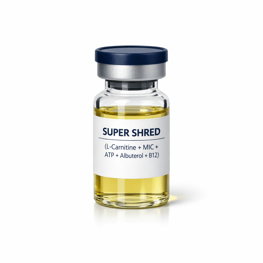 SUPER SHRED (L-Carnitine + MIC + ATP + Albuterol + B12)