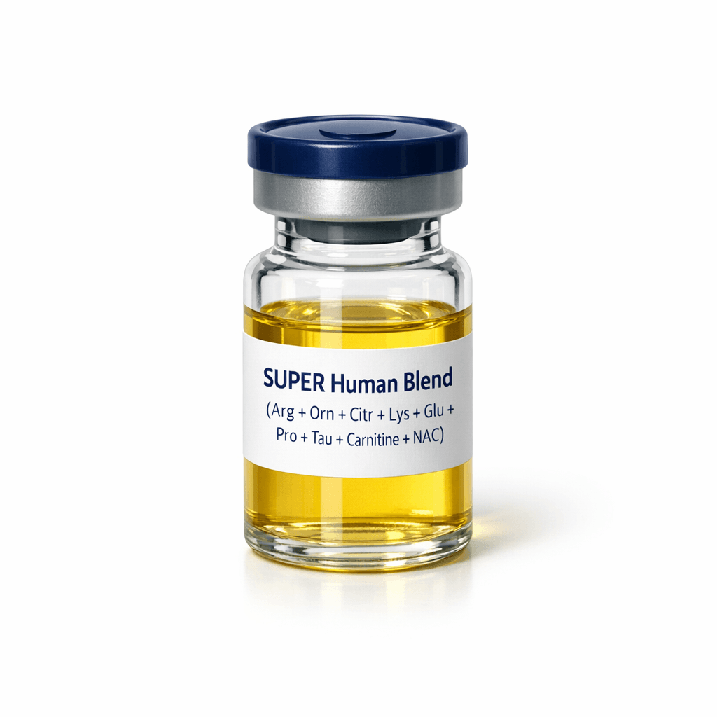 SUPER Human Blend (Arg + Orn + Citr + Lys + Glu + Pro + Tau + Carnitine + NAC)