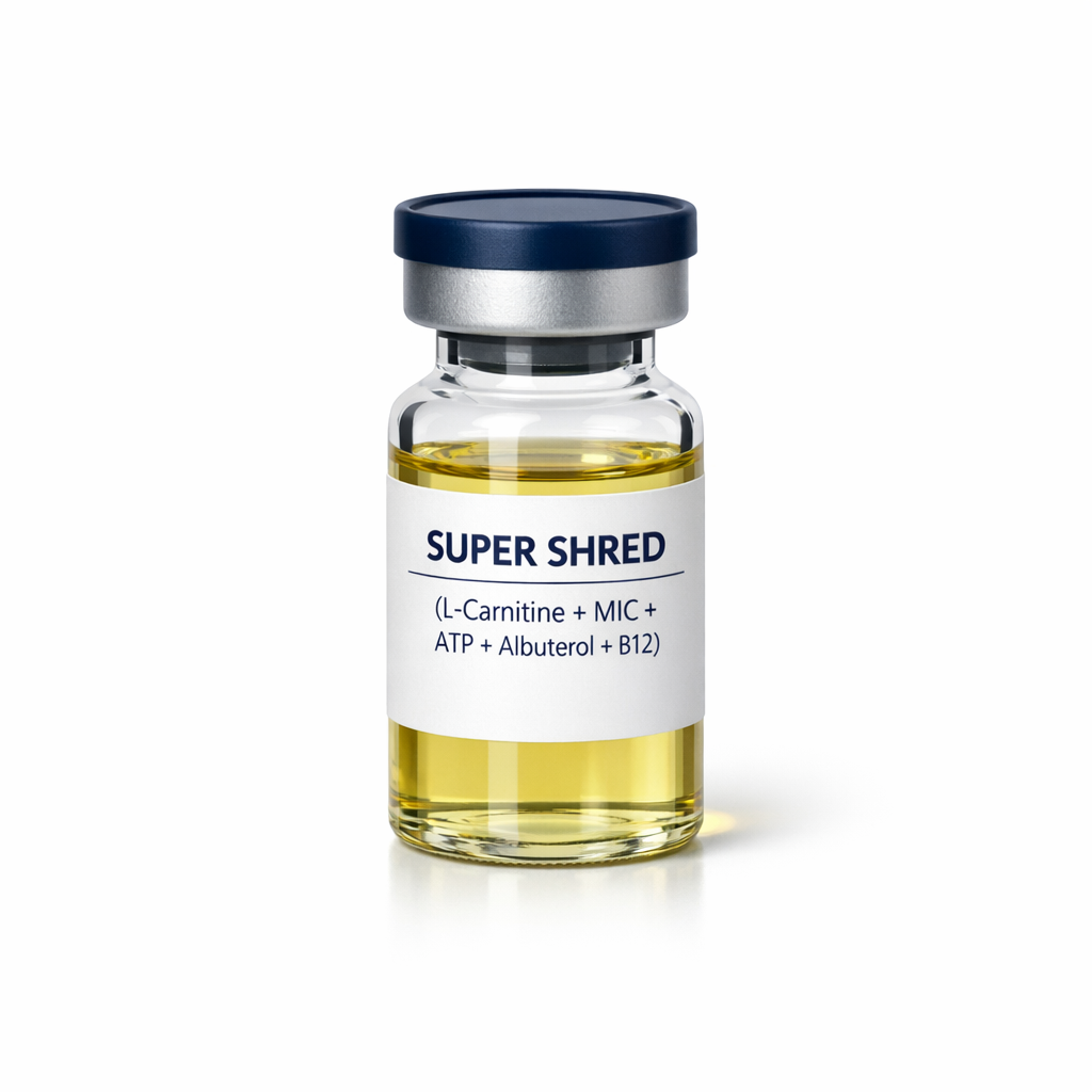 SUPER SHRED (L-Carnitine + MIC + ATP + Albuterol + B12) - Image 1